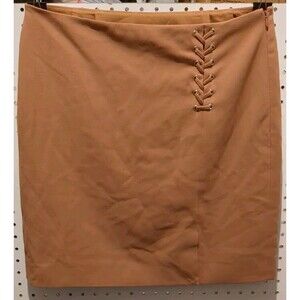 White House Black Market Brown Skirt Size 10